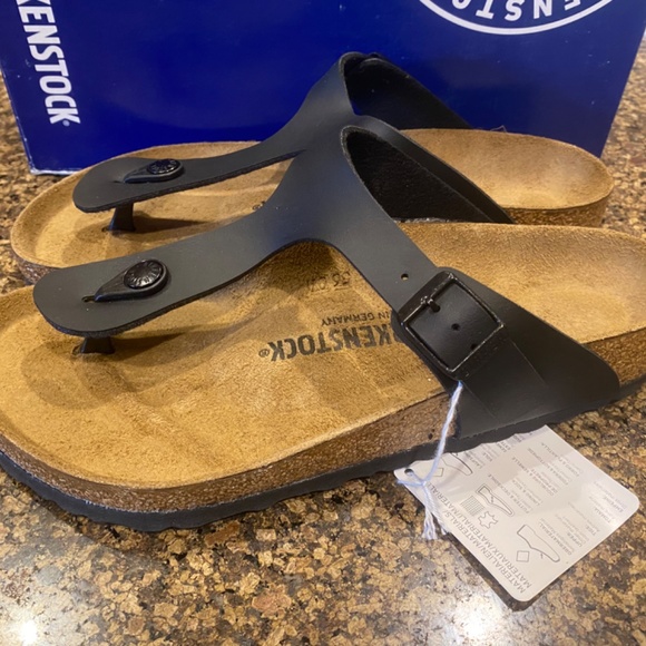 Birkenstock Gizeh BA EU39R Black P70 - Picture 2 of 5